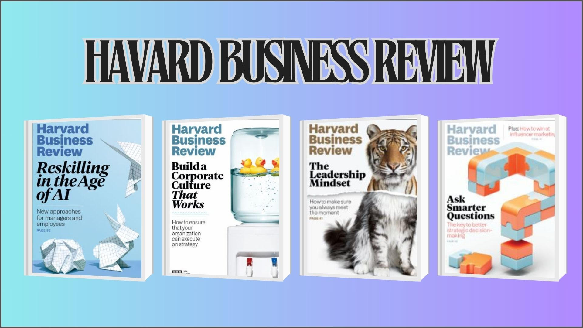 Langganan Harvard Business Review
UiTM Cawangan Johor